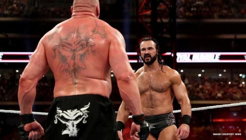 McIntyre and Lesnar